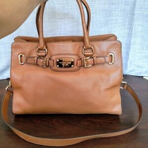 Michael Kors Hamilton Leather Bag
